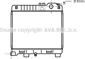 Prasco BW2033 - Радіатор, охолодження двигуна autocars.com.ua