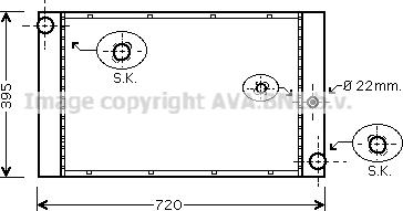 Prasco BW2277 - Радиатор, охлаждение двигателя avtokuzovplus.com.ua