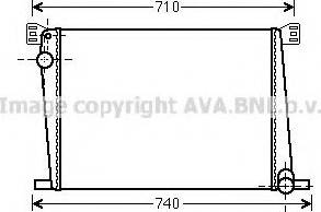 Prasco BW2356 - Радіатор, охолодження двигуна autocars.com.ua