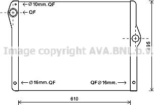 Prasco BW2430 - Радіатор, охолодження двигуна autocars.com.ua