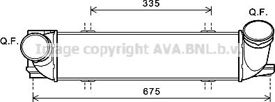 Prasco BW4438 - Интеркулер autocars.com.ua