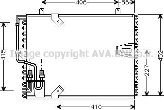 Prasco BW5183 - Конденсатор, кондиціонер autocars.com.ua