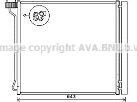 Prasco BW5474D - Конденсатор кондиционера avtokuzovplus.com.ua