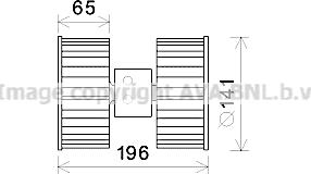 Prasco BW8475 - Электродвигатель, вентиляция салона avtokuzovplus.com.ua