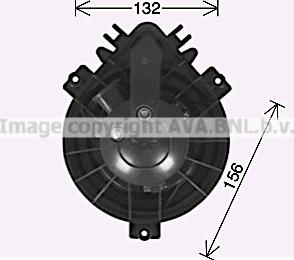 Prasco BW8584 - Електродвигун, вентиляція салону autocars.com.ua