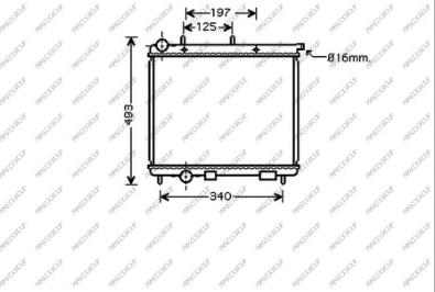 Prasco CI304R002 - Радиатор, охлаждение двигателя autodnr.net