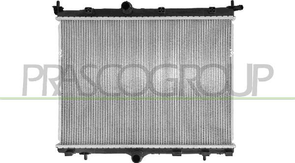 Prasco CI510R001 - Радіатор, охолодження двигуна autocars.com.ua