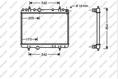 Prasco CI522R004 - Радиатор, охлаждение двигателя avtokuzovplus.com.ua