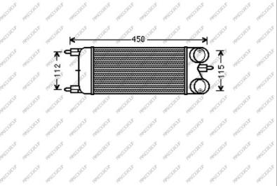 Prasco CI523N001 - Интеркулер autocars.com.ua