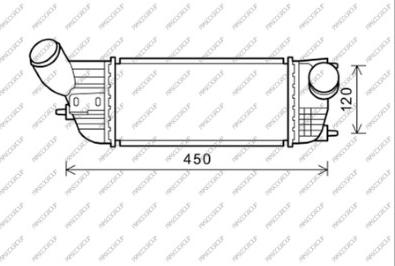 Prasco CI523N004 - Интеркулер autocars.com.ua