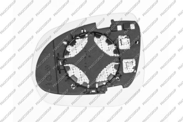 Prasco CI7057523 - Зеркальное стекло, наружное зеркало avtokuzovplus.com.ua