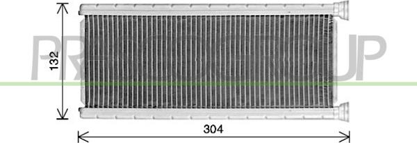 Prasco CI924H002 - Теплообменник, отопление салона avtokuzovplus.com.ua