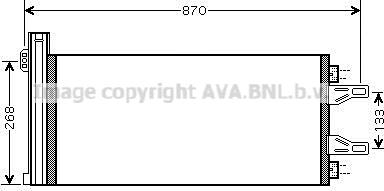 Prasco CNA5248D - Конденсатор кондиционера autodnr.net