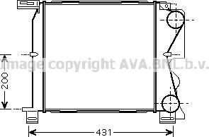 Prasco CR4096 - Интеркулер autocars.com.ua