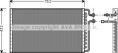 Prasco CT5016 - Конденсатор, кондиціонер autocars.com.ua