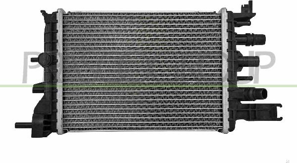 Prasco DA824N001 - Интеркулер autocars.com.ua