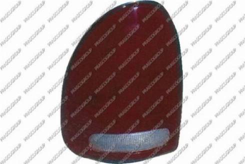 Prasco DG0034153 - Задній ліхтар autocars.com.ua