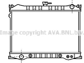 Prasco DN2070 - Радіатор, охолодження двигуна autocars.com.ua