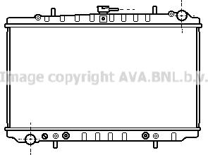 Prasco DN2152 - Радіатор, охолодження двигуна autocars.com.ua