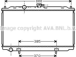 Prasco DN2217 - Радиатор, охлаждение двигателя avtokuzovplus.com.ua