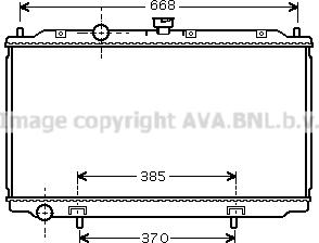 Prasco DN2221 - Радиатор, охлаждение двигателя avtokuzovplus.com.ua