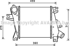 Prasco DN4411 - Интеркулер autocars.com.ua