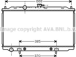 Prasco DNA2218 - Радіатор, охолодження двигуна autocars.com.ua