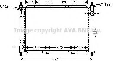 Prasco DNA2260 - Радиатор, охлаждение двигателя avtokuzovplus.com.ua