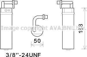 Prasco DND282 - Осушитель, кондиционер avtokuzovplus.com.ua