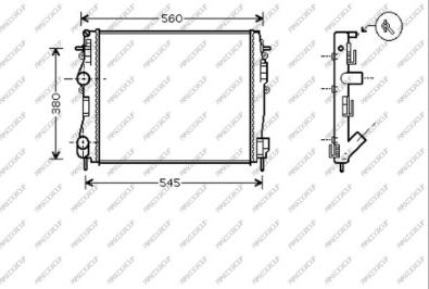 Prasco DS917R012 - Радиатор, охлаждение двигателя autodnr.net