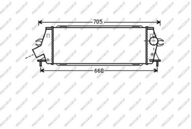 Prasco DS952N001 - Интеркулер autocars.com.ua