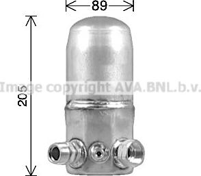 Prasco DWD437 - Осушувач, кондиціонер autocars.com.ua