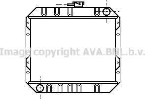 Prasco FD2015 - Радіатор, охолодження двигуна autocars.com.ua