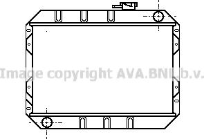 Prasco FD2027 - Радіатор, охолодження двигуна autocars.com.ua