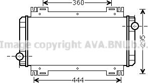 Prasco FD2044 - Радиатор, охлаждение двигателя avtokuzovplus.com.ua