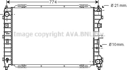 Prasco FD2375 - Радиатор, охлаждение двигателя autodnr.net