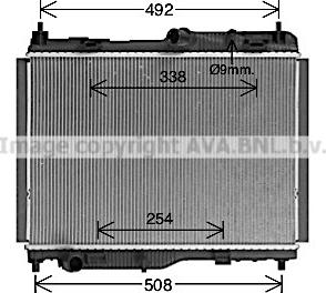 Prasco FD2681 - Радиатор, охлаждение двигателя avtokuzovplus.com.ua