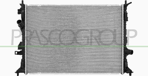 Prasco FD342R002 - Радіатор, охолодження двигуна autocars.com.ua