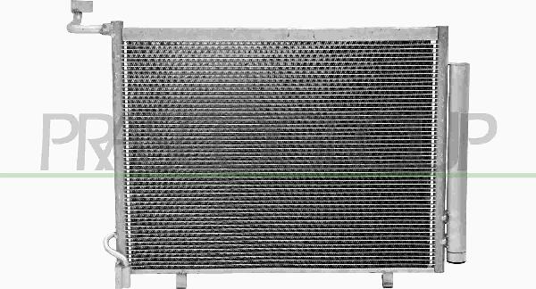 Prasco FD348C002 - Конденсатор, кондиціонер autocars.com.ua