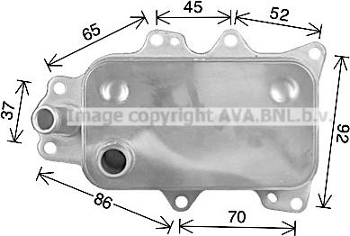 Prasco FD3684 - Масляный радиатор, двигательное масло avtokuzovplus.com.ua