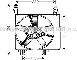 Prasco FD7524 - Вентилятор, охлаждение двигателя autodnr.net