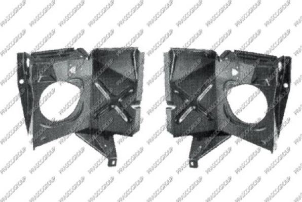 Prasco FD9043404 - Кріплення фари autocars.com.ua