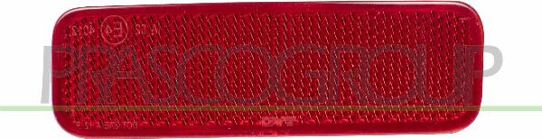 Prasco FD9144354 - Відбивач, гальмо / габаритний вогонь autocars.com.ua