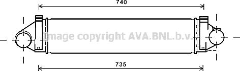 Prasco FDA4494 - Интеркулер autocars.com.ua