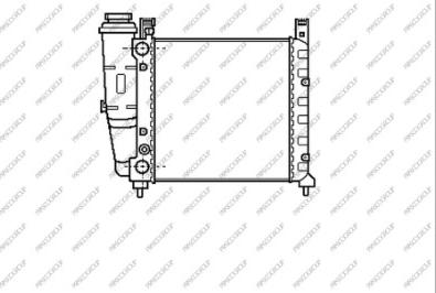 Prasco FT127R001 - Радиатор, охлаждение двигателя avtokuzovplus.com.ua