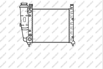 Prasco FT127R002 - Радіатор, охолодження двигуна autocars.com.ua