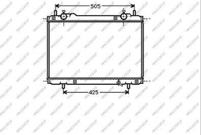 Prasco FT137R012 - Радіатор, охолодження двигуна autocars.com.ua