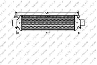 Prasco FT138N001 - Интеркулер autocars.com.ua