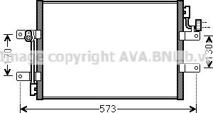 Prasco FT5393 - Конденсатор, кондиціонер autocars.com.ua