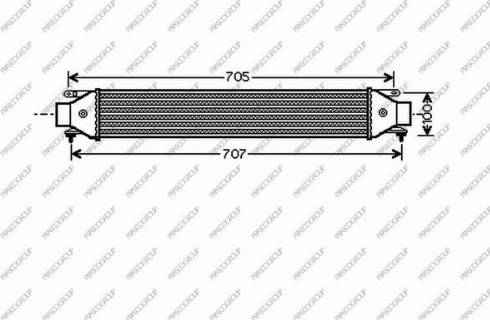 Prasco FT910N002 - Интеркулер autocars.com.ua